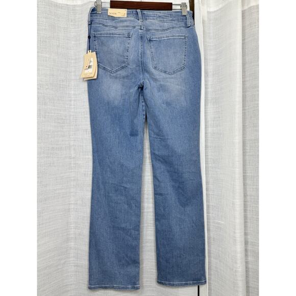 NYDJ Marilyn Straight Jeans Size 6 Lift Tuck Stretch Camille Blue NEW - Picture 5 of 7